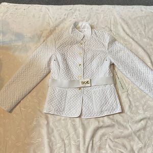NWT Hilary Ridley white jacket